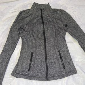 Define Jacket *Luon Heathered Black Size 6